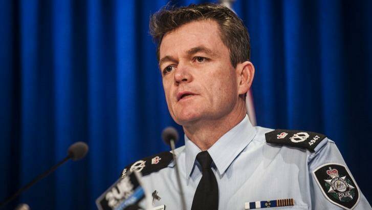 In the hot seat: Acting Australian Federal Police commissioner Andrew Colvin. Photo: Elesa Kurtz