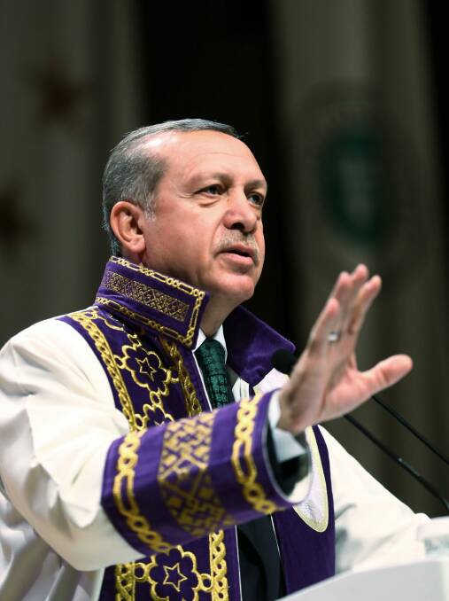 The great divider? Turkish President Recep Tayyip Erdogan.