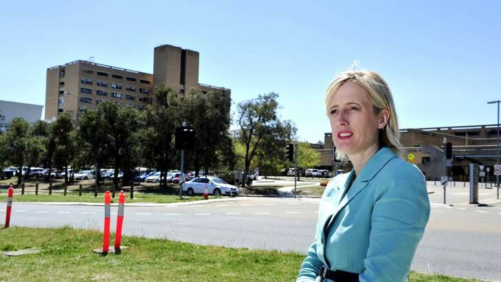 Katy Gallagher has confirmed that the Canberra Hospital's Chief Executive during the crisis has resigned and left the country. Photo: Jay Cronan