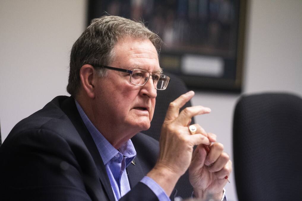 Former LDA chief David Dawes defended his reputation, but could not recall some details of the Dickson land swap negotiations. Photo: Fairfax Media