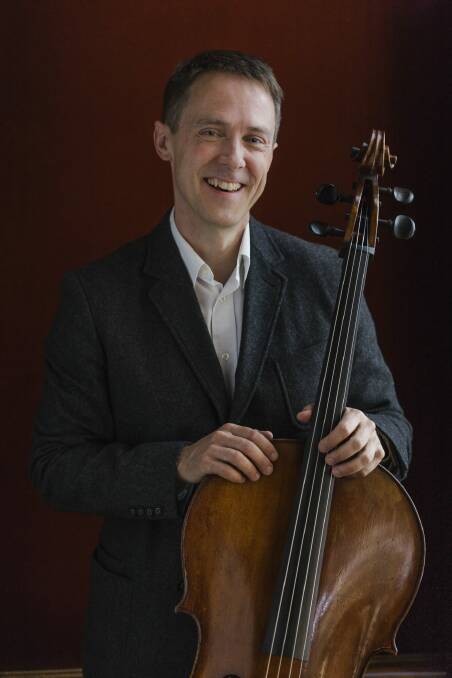 Cellist Daniel Yeadon is a period instrument specialist who plays both the cello and viola da gamba. Photo: Keith Saunders