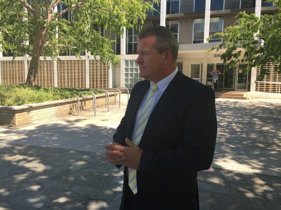 Detective Acting Superintendent Marcus Boorman says the injuries to Mr Gore were some of the worst he had seen in his 26 years of policing.  Photo: Christopher Knaus