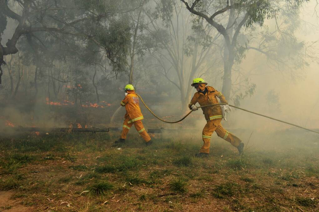 Bushfire numbers in the ACT dropped over the past year compared with the previous period. Photo: Jay Cronan