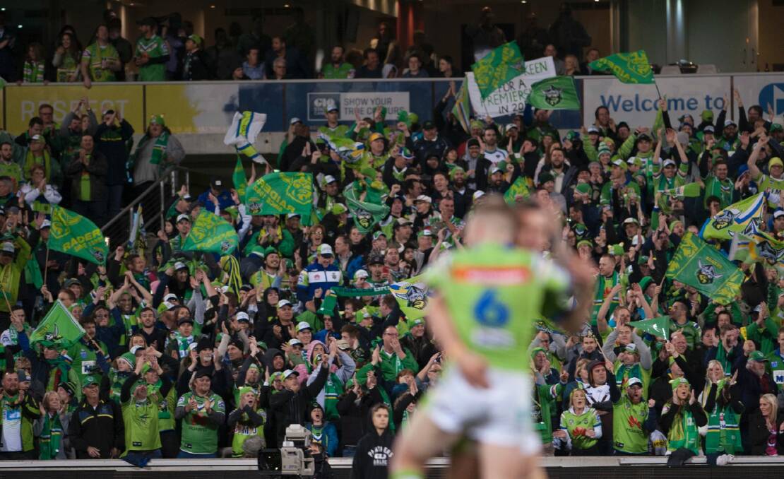 The Raiders will launch an initiative on Friday aiming to turn bandwagon fans into members in 2017. Photo: Elesa Kurtz
