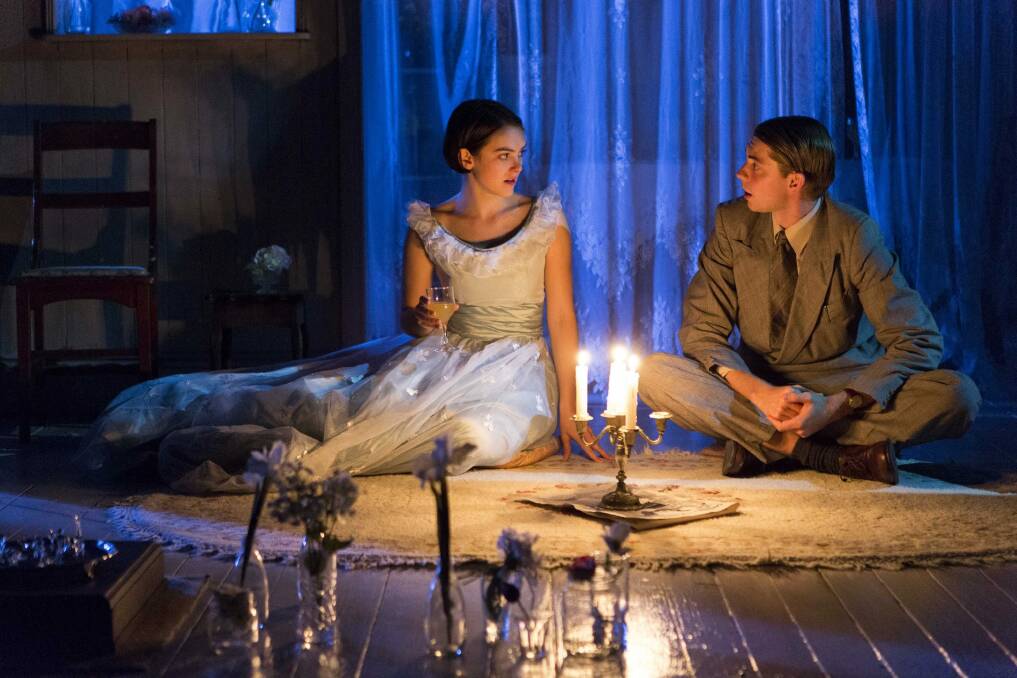 Rose Riley and Harry Greenwood in The Glass Menagerie. Photo: Brett Boardman