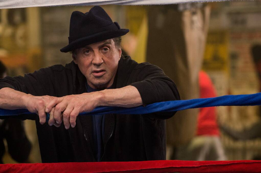 Sylvester Stallone as Rocky Balboa in the film <i>Creed</i>. Photo: Barry Wetcher