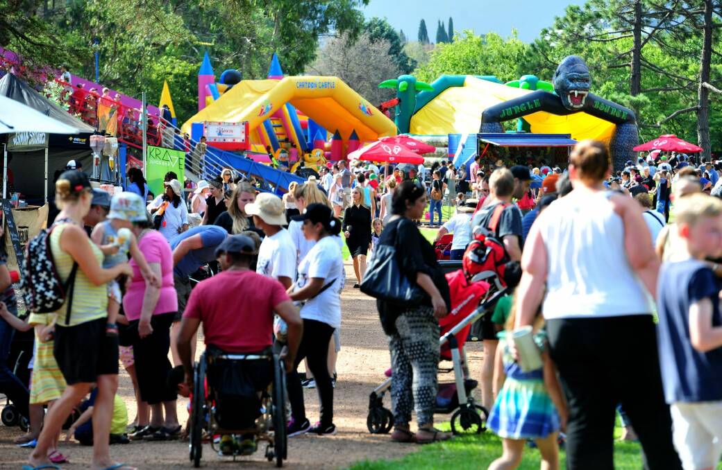 Commonwealth Park has long hosted large festivals.  Photo: Melissa Adams.