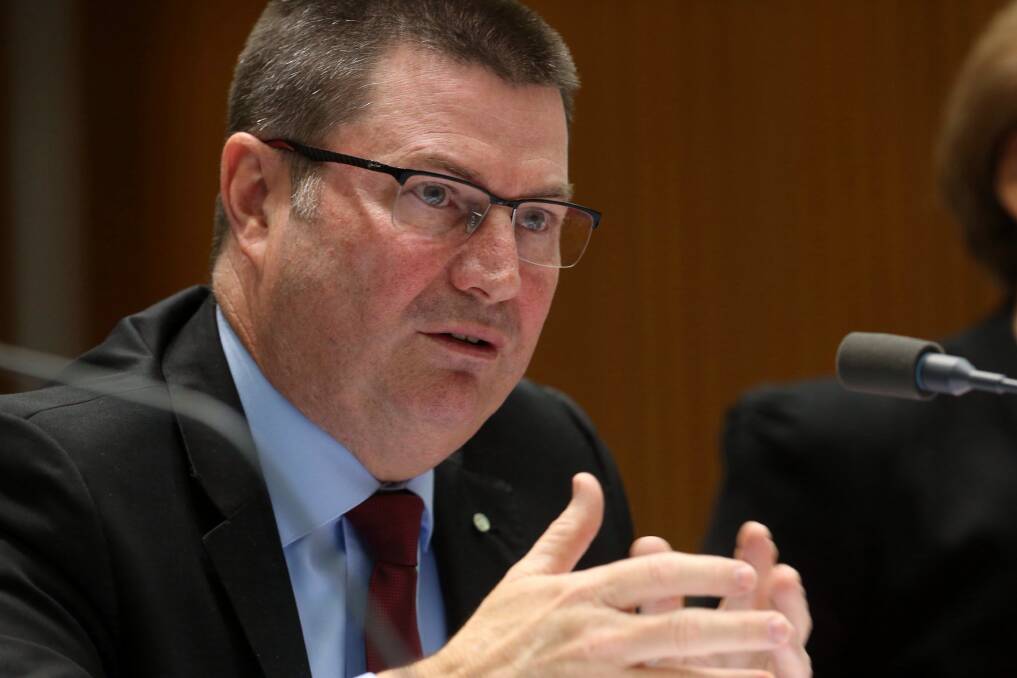 Martin Bowles has announced staff cuts at the Health Department. Photo: Andrew Meares