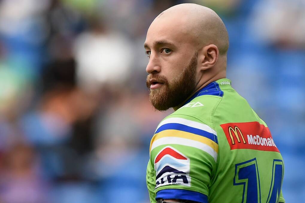 Raiders back-up hooker Kurt Baptiste is close to re-signing with the club.  Photo: Getty Images