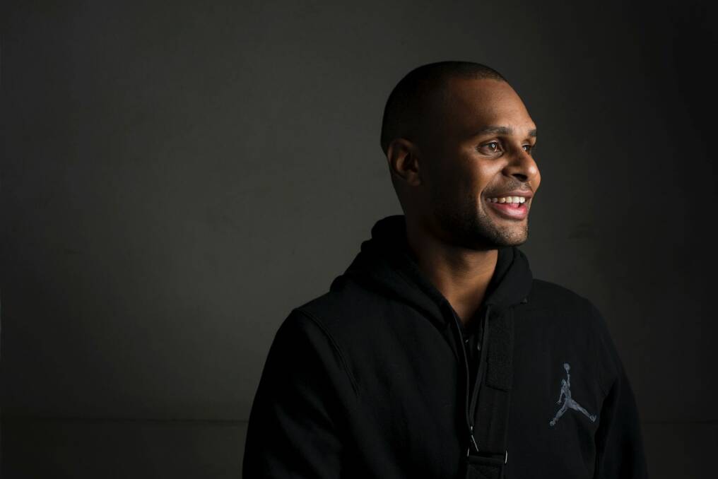 Patty Mills on his most recent return to Canberra. Photo: Rohan Thomson