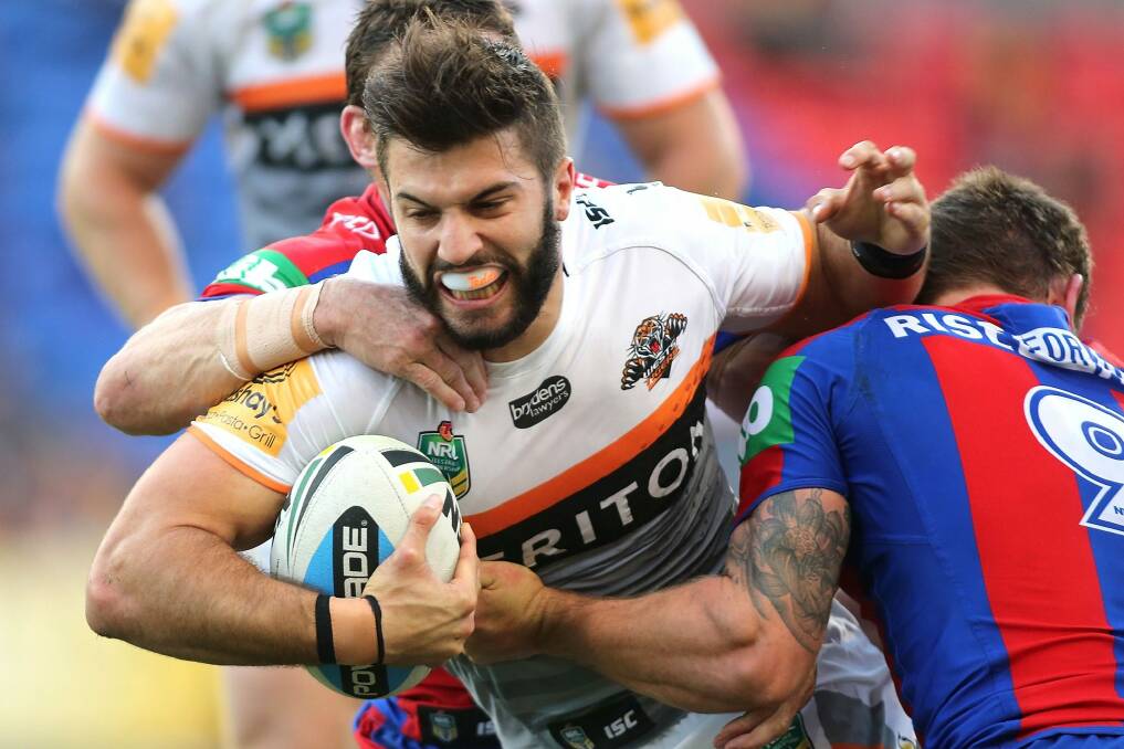 Wests Tigers fullback James Tedesco signed with the Raiders last year before using the round 13 rule to get out of his contract. Photo: Getty Images