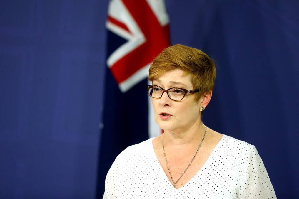 Defence Minister Marise Payne Minister Marise Payne has made choices that are deliberate and informed. Photo: AAP