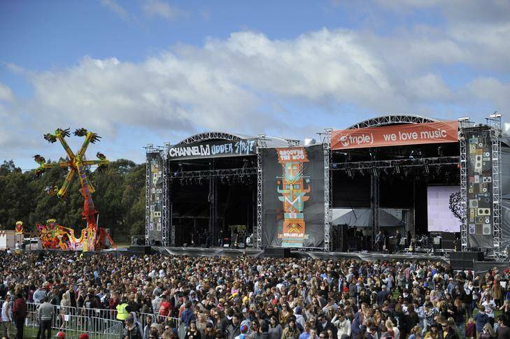 Scenes at Groovin The Moo Canberra. Photo: Rohan Thomson