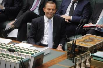 Nearly 100 days ago, the Abbott government was elected in a big and (for the Coalition) joyous landslide. Photo: Andrew Meares