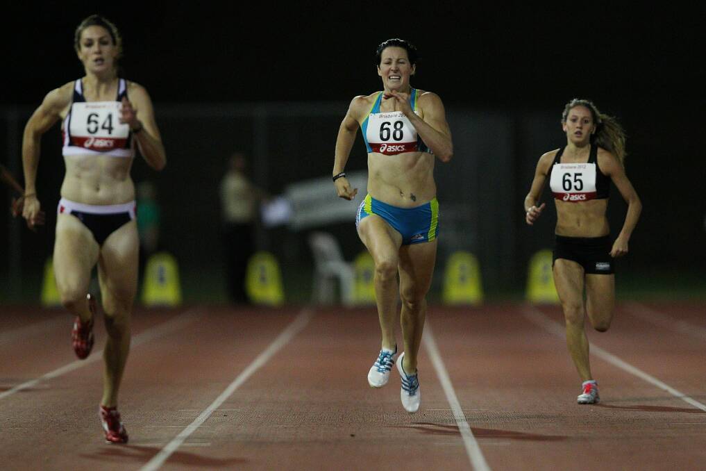 Lauren Wells has only beaten Jana Pittman once in her career - a 300 metre race in 2012. Photo: Getty Images