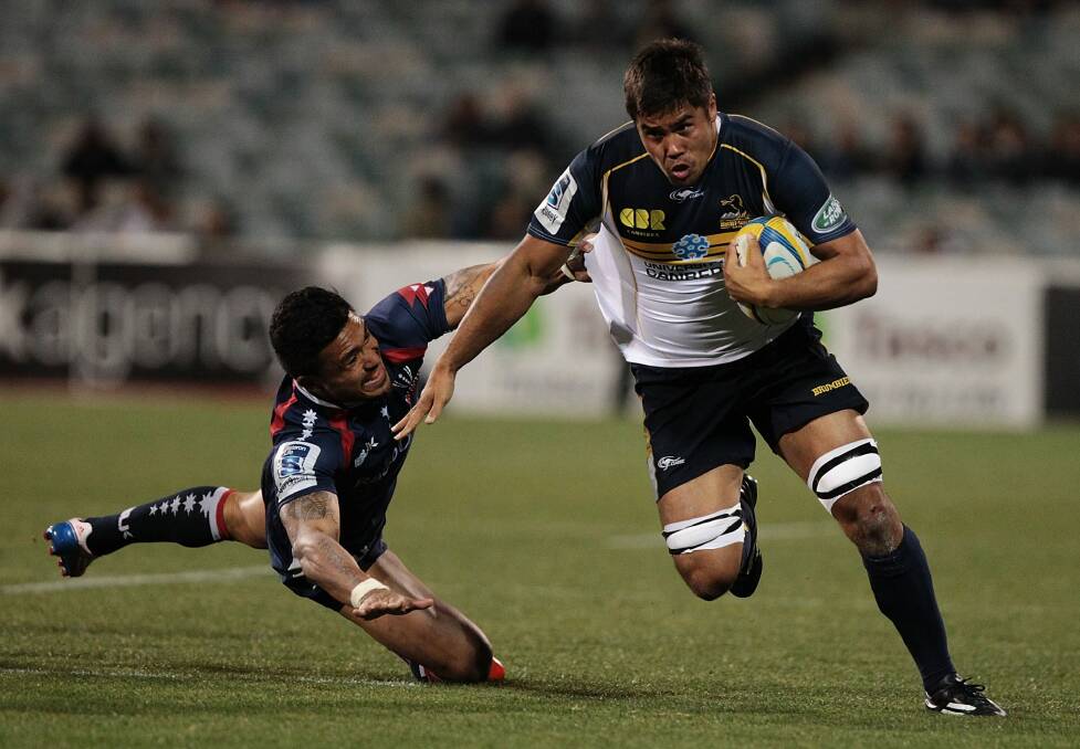 Jarrad Butler will keep the Brumbies' No. 7 jersey ahead of David Pocock Photo: Getty Images
