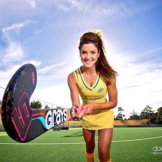 Canberra's Hockeyroo Anna Flanagan.