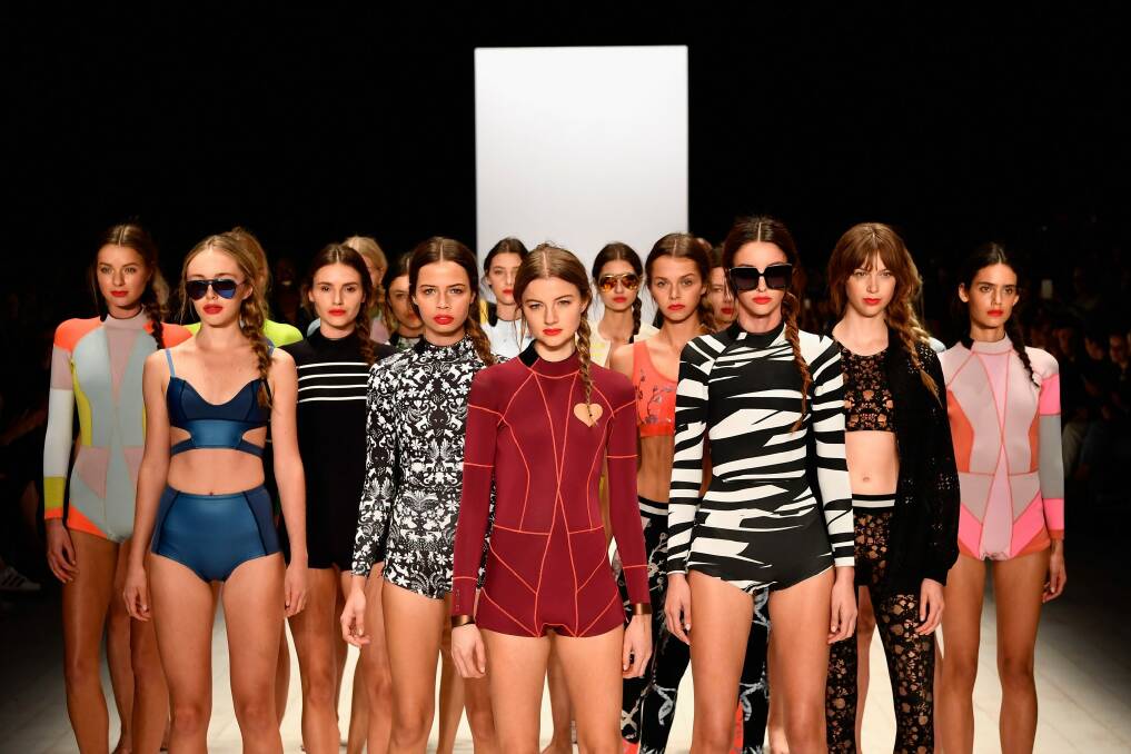 New-look swimwear at Cynthia Rowley. Photo: Getty Images