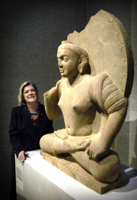 The second century Buddha which was purchased by the NGA in 2007. Photo: AAP