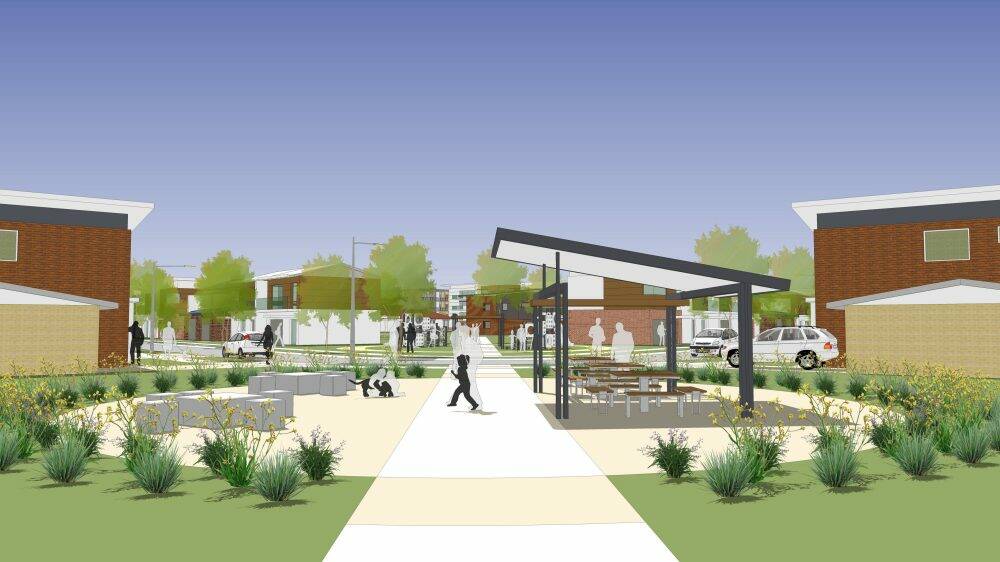 Plans for the former Higgins Primary School site could include a childcare centre, retirement village or aged care accommodation. Photo: Supplied