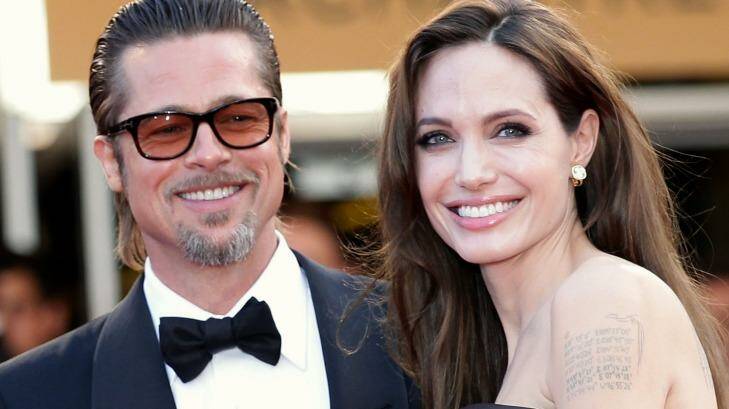 Tied the knot: Brad Pitt  and Angelina Jolie have married in a private ceremony at the Chateau Miraval in the south of France. Photo: Getty Images