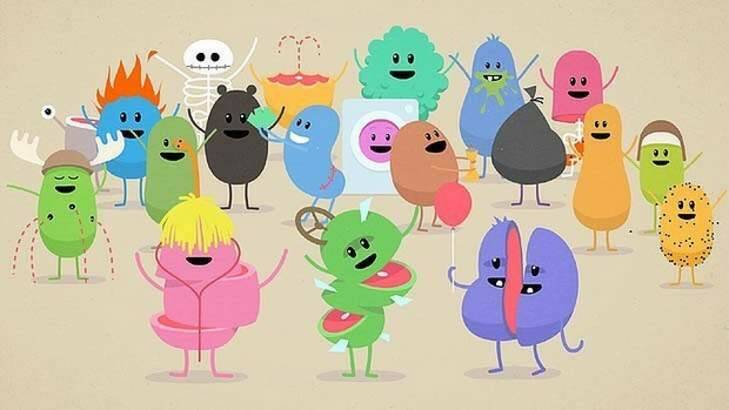 A screen grab from the video, Dumb Ways to Die.