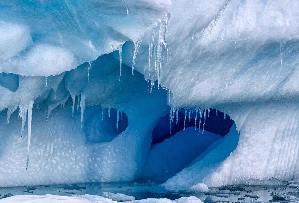 Ice Cave, Neko Bay  Photo: Brian Jones