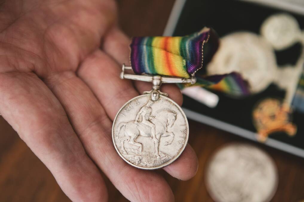 One of the stolen medals. Photo: Jamila Toderas