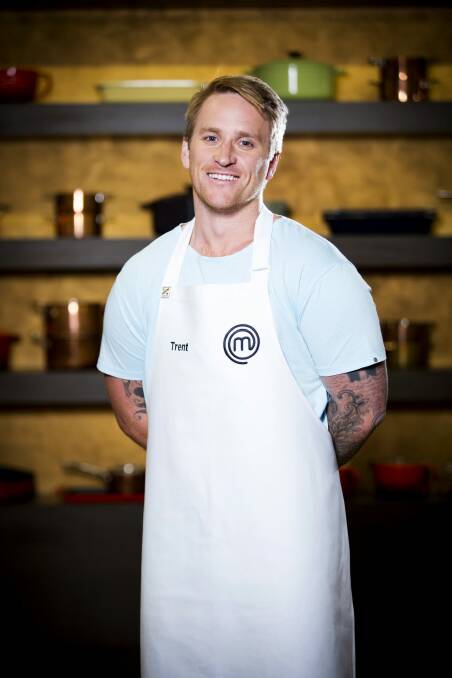 Trent Harvey from Queanbeyan on Masterchef. Photo: Supplied