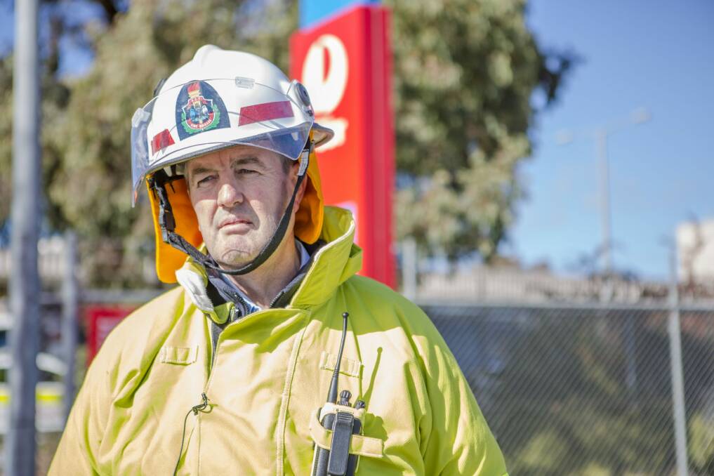 ACT Fire and Rescue Commander Michael Cochrane Photo: Jamila Toderas