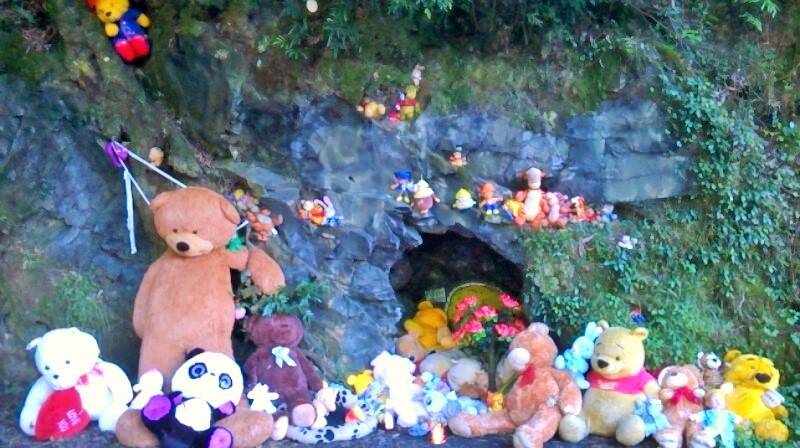 Soft toys at Pooh Corner on Clyde Mountain. Photo: Phill Sledge