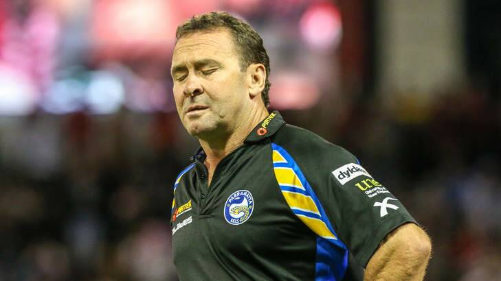 Eels coach Ricky Stuart has endured a tough start to his reign at the club. Photo: Adam McLean
