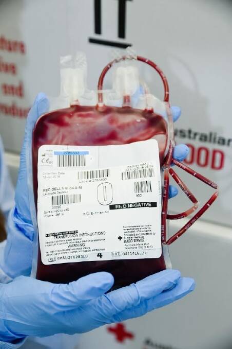 The Australian Red Cross Blood Service is calling for more donations as the flu season approaches. Photo: Supplied