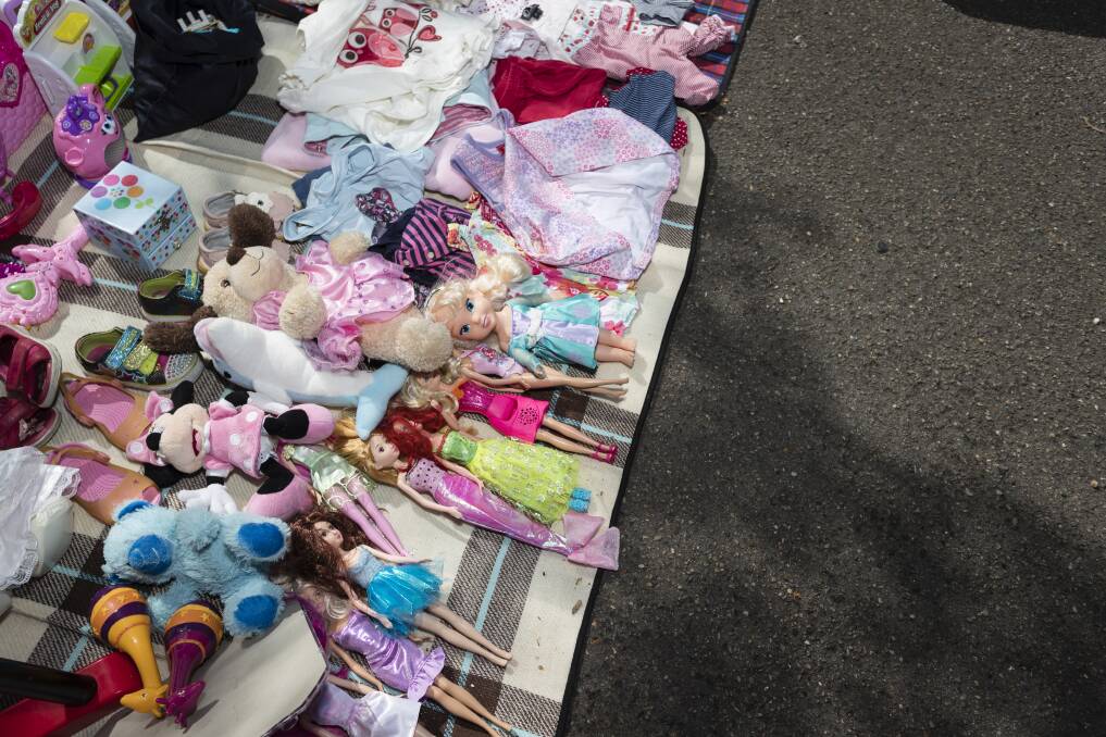 You can make extra money, and help teach your kids business skills, by holding a garage sale. Photo: Brook Mitchell