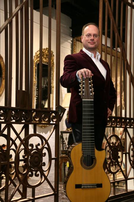 Guitarist Matthew Fagan is coming to Canberra to perform with pianist Nicholas Young. Photo: Supplied