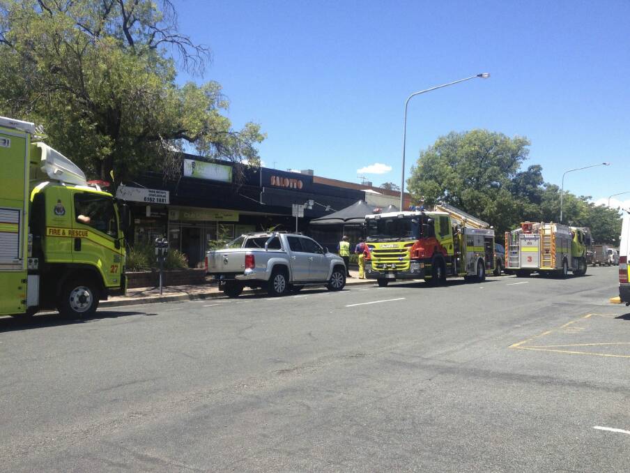 A small electrical fire broke out at Club Lime in Kingston. Photo: Emma Kelly