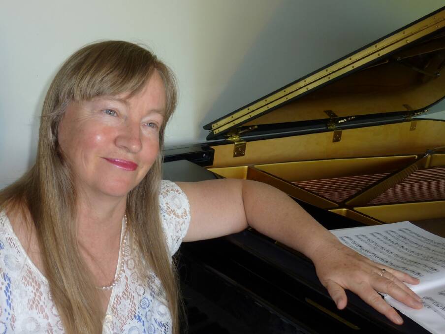 Pianist Margaret Legge-Wilkinson, has chosen some Debussy and Ravel music to reflect the themes of the  Impressions of Paris: Lautrec, Degas, Daumier  exhibition at the National Gallery of Australia.   Photo: supplied