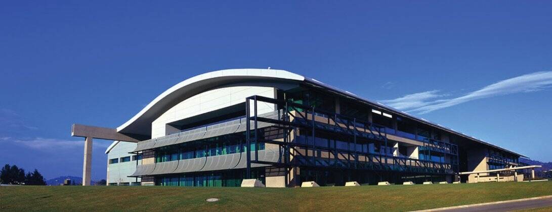 The landmark Geoscience Australia building in Canberra. Photo: Internet