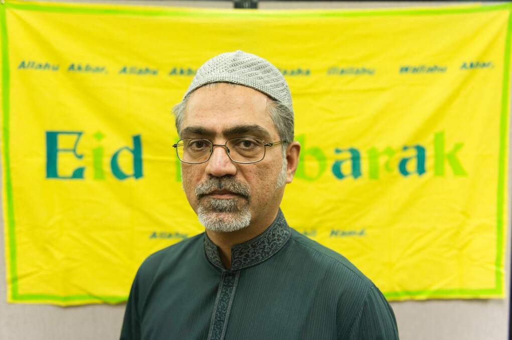 Ahmadiyya Muslim Association ACT president Khalid Syed said the mosque could be approved as early as January. Photo: Jay Cronan