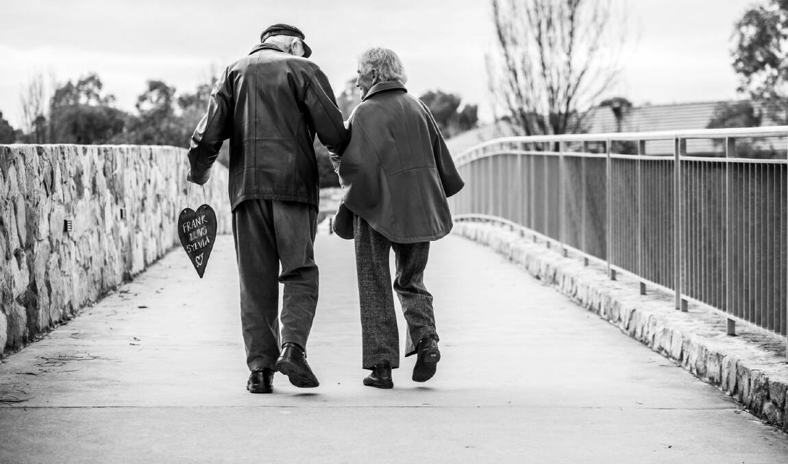 The key to a long and happy relationship? "Always hold hands," Sylvia says, Photo: Karleen Minney