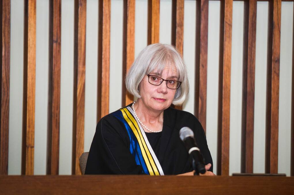 Justice Hilary Penfold is retiring.  Photo: Dion Georgopoulos