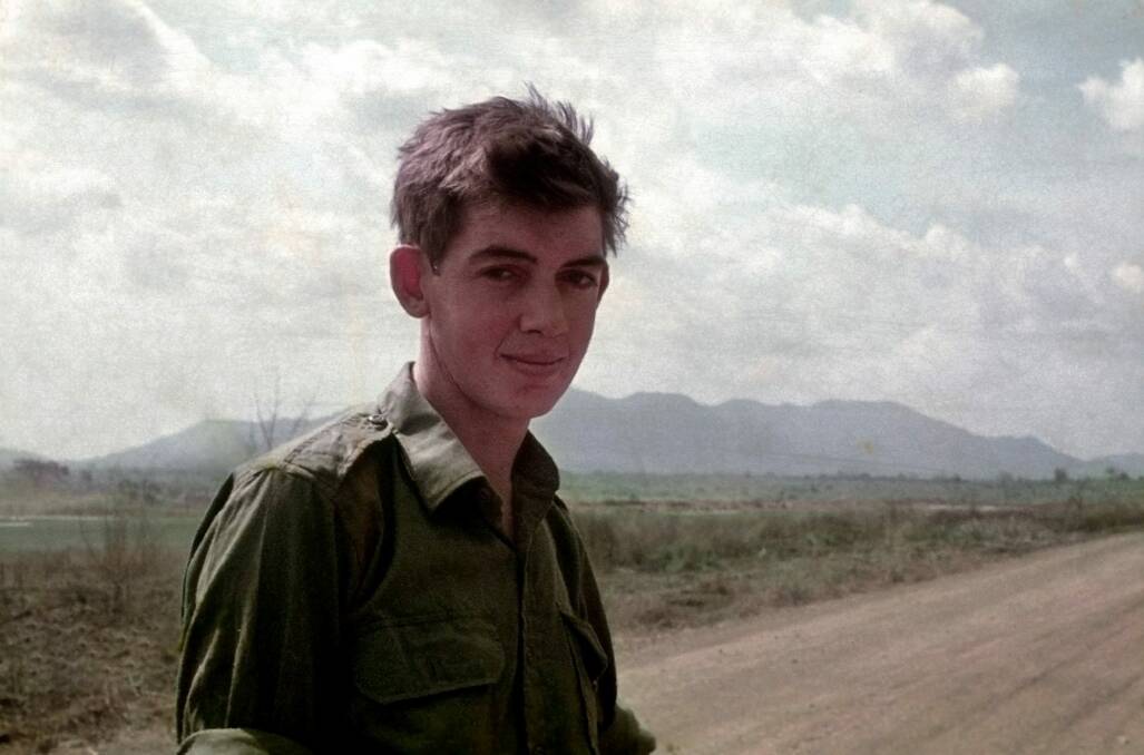Ian Reid, aged 20, in Vietnam. Photo: Supplied