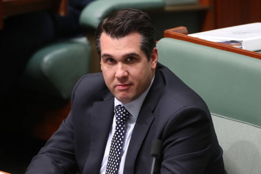 Assistant Treasurer Michael Sukkar said the search for the new ACNC commissioner would be transparent and merit-based. Photo: Andrew Meares