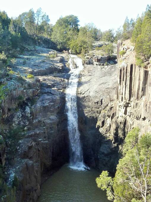Ginninderra Falls, a natural wonder. Photo: Tim the Yowie Man