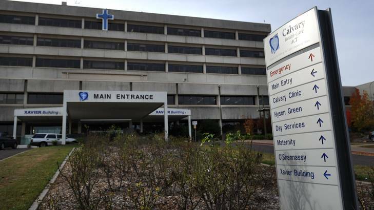A lack of geriatricians had led to the temporary closure of beds at Calvary Hospital. Photo: Elesa Lee