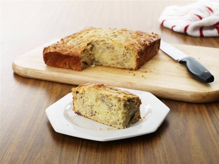 The Heart Foundation's banana bread is a healthy snack choice. Photo: Supplied