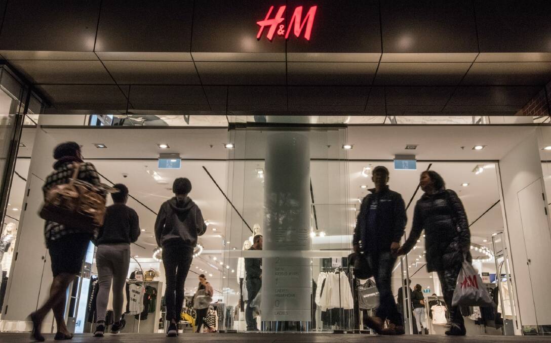H&M has announced new stores in both Toowoomba and Wollongong.  Photo: Wolter Peeters