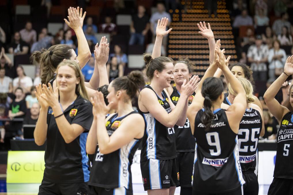 The Canberra Capitals say they're ready to add another chapter to the club's rich history. Photo: Sitthixay Ditthavong