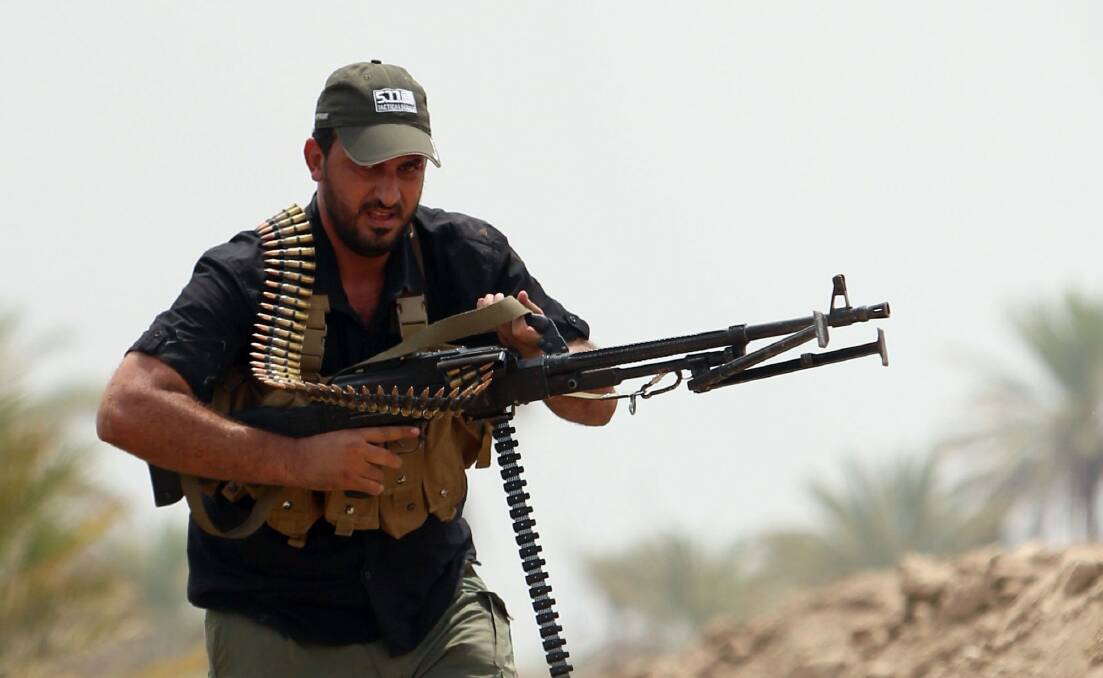 A Shiite Muslim fighter. Photo: AFP
