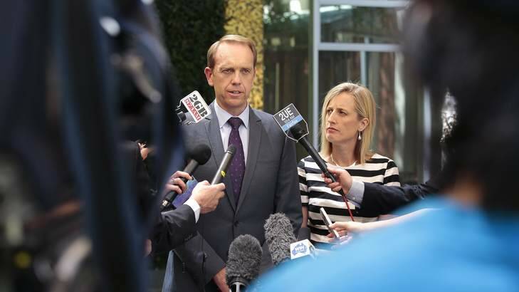 Attorney-General Simon Corbell ... ACT will look to bring back civil unions. Photo: Jeffrey Chan